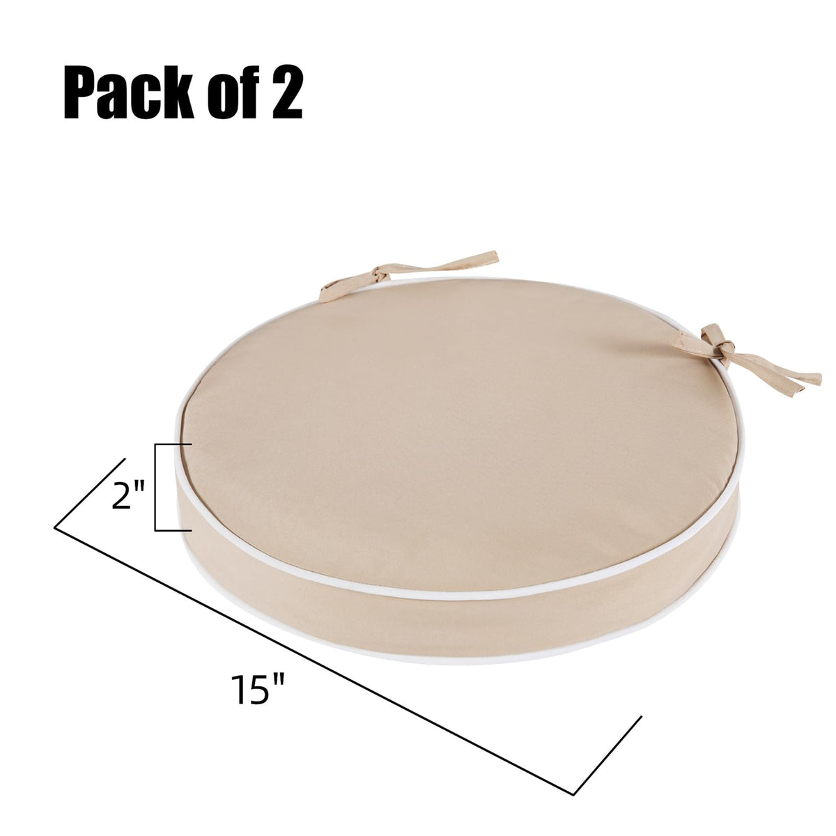 Blytieor cushions with waterproof fabric protecting against rain.