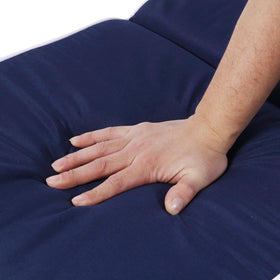 Blytieor cushions are easy to spot clean with mild soap.