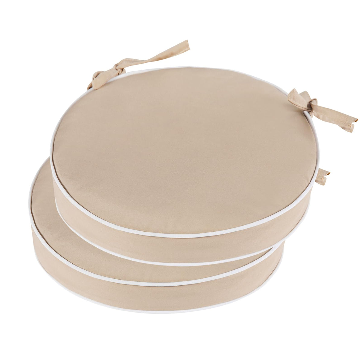 Blytieor 15-inch round outdoor chair cushions for comfortable patio seating.