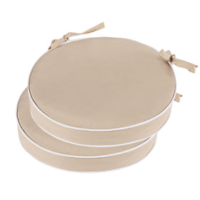 Blytieor 15-inch round outdoor chair cushions for comfortable patio seating.