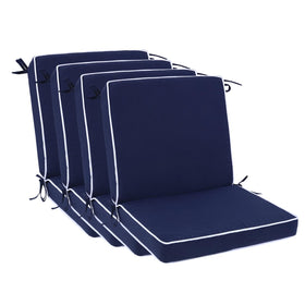 Blytieor outdoor chair cushions with water-resistant fabric for all-weather use.