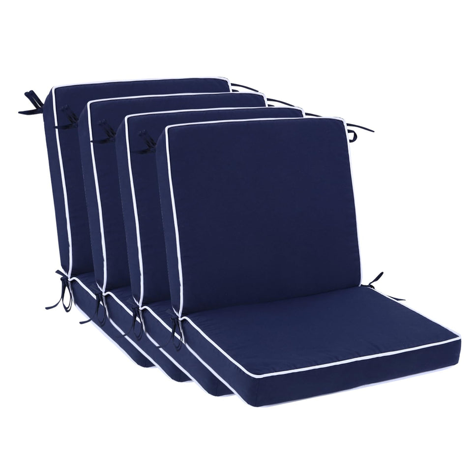 Blytieor outdoor chair cushions with water-resistant fabric for all-weather use.