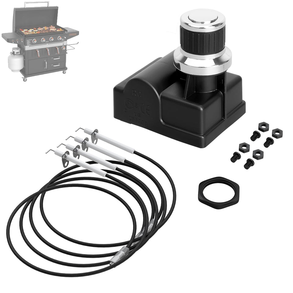 BMMXBI 5-outlet igniter assembly ready for Blackstone 36-inch griddle use.