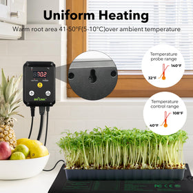 BN-LINK seedling heat mat durable and flexible for various indoor setups