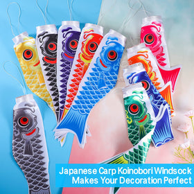 Boao 15.7-inch windsock close-up highlights bold prints and durability