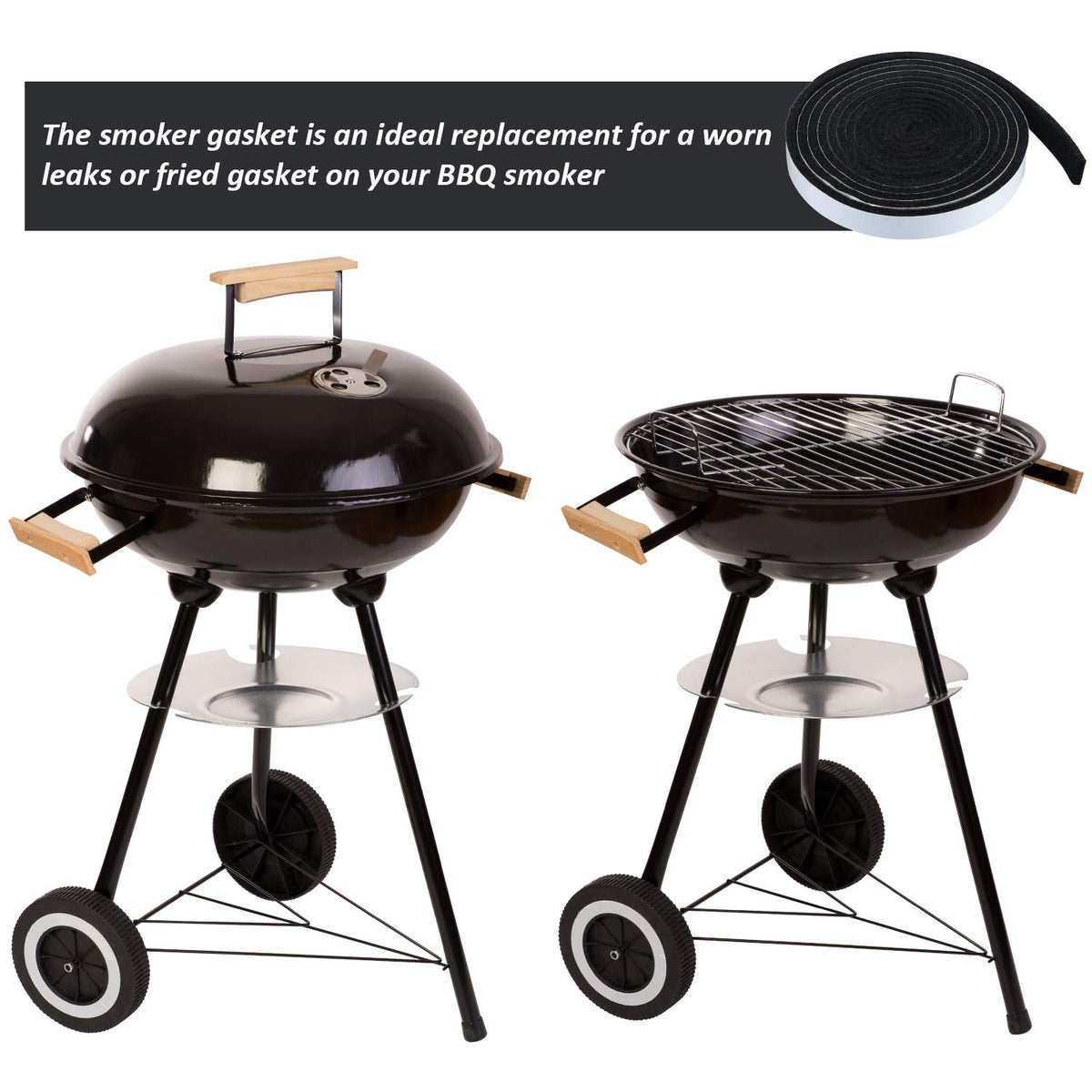 Boao 15 ft total length helps customize gasket fit across grills