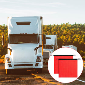Boao oversized-load flag versatile for trailers, bicycles, or strollers.