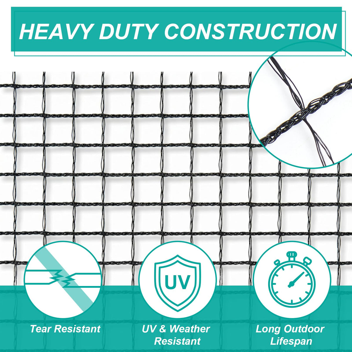 Boao heavy-duty garden barrier roll for quick portable fencing