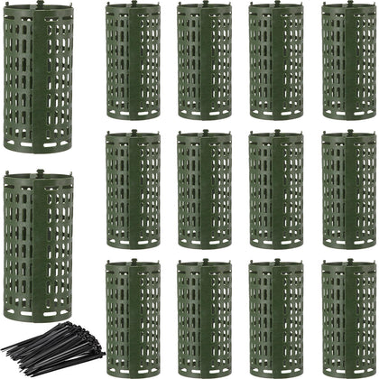 Boao tree trunk protector green protects trunks from trimmers and damage.