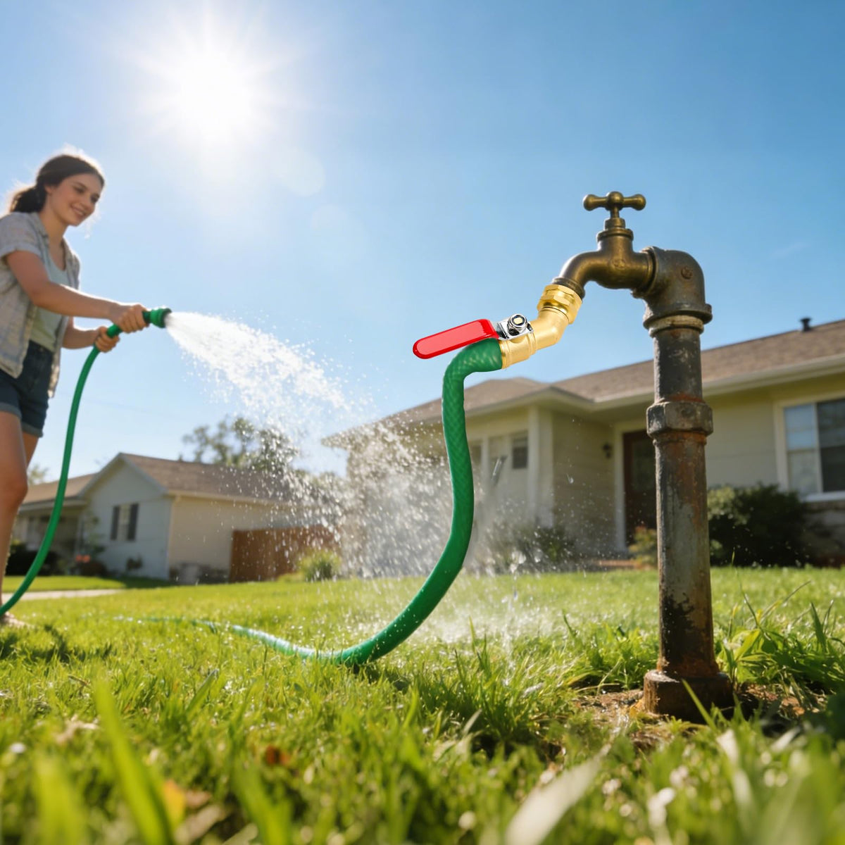 BoArt car wash and irrigation tasks benefit from reliable full-flow output.