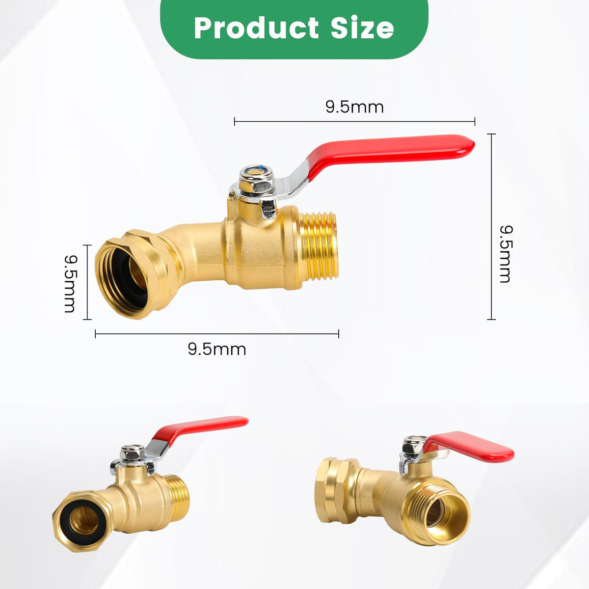 BoArt long-handle ergonomic lever highlighted for one-handed control.