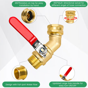 BoArt thickened brass construction emphasizes durable, weather-ready use.