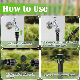 BobbleT water-saving drip hose with slow seepage for efficient irrigation