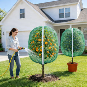 BobbleT zipper-drawstring closure enabling quick installation on tree branches