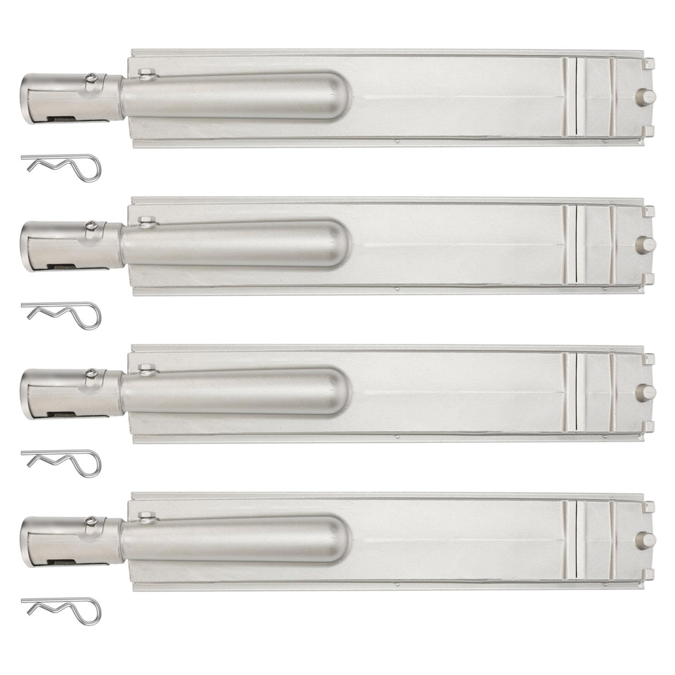 Bobo GrillKing 4pc stainless steel burners deliver durable, even heat for premium grilling.