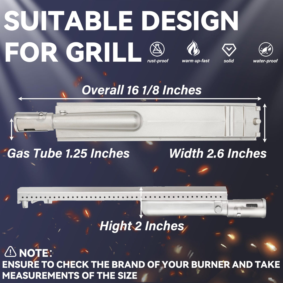 Bobo GrillKing universal compatibility enables easy retrofit with many major brands.