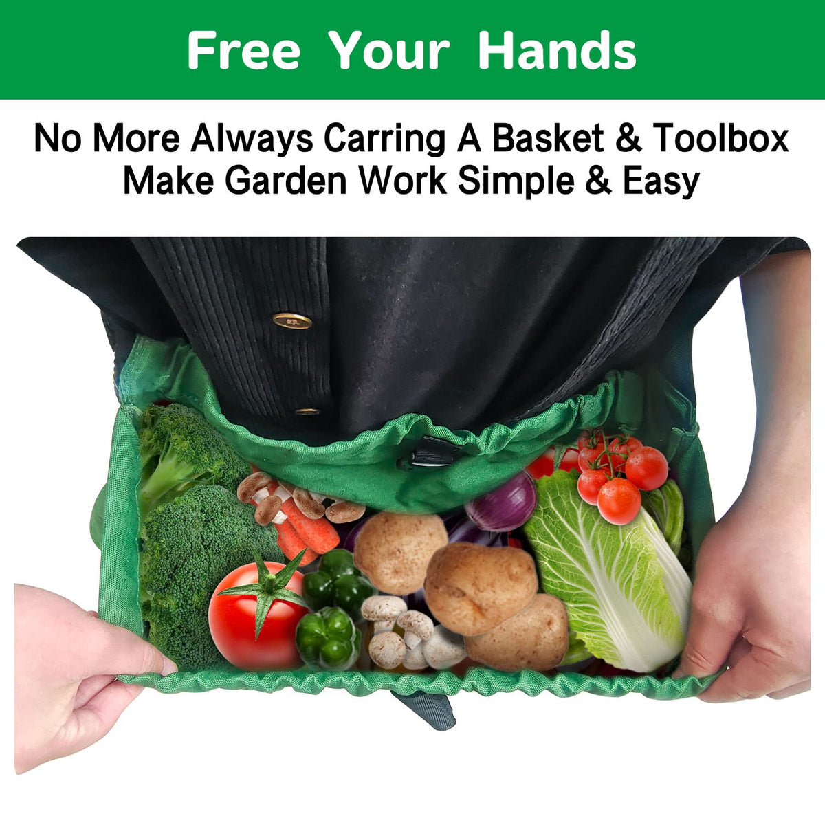 Boczif adjustable waist belt fits a range of gardeners.