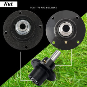 boeray spindle with 4-1/2 inch mounting hole spacing ensures secure installation