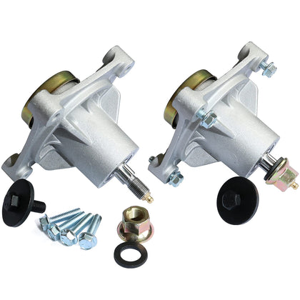 Boeray 2-pack spindle assembly with grease zerk for easy lubrication.