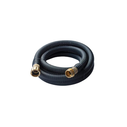 Boersite water hose short-connection close-up with 5/8 inch fittings for smooth water flow