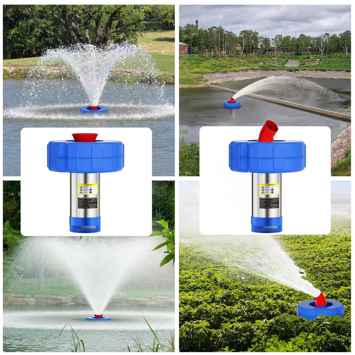 BOFEKTE linear jet nozzle offering versatile water patterns