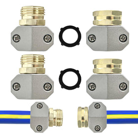 Boinio hose end repair kit male connector with aluminum body for a secure seal