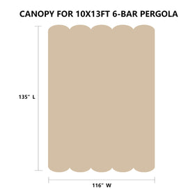 BOJAVOM pergola shade cover UV protection blocks up to 95 percent
