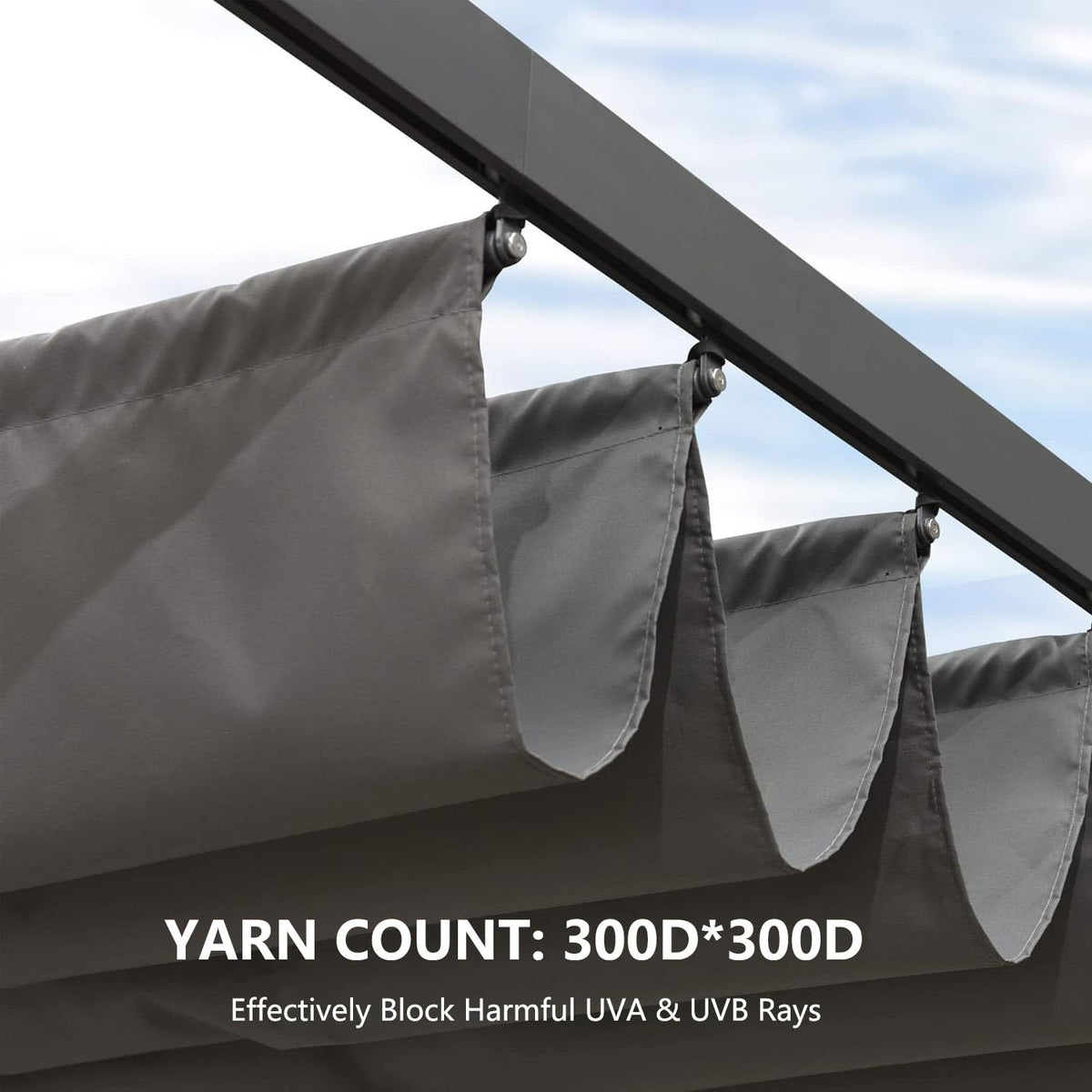 BOJAVOM six-pole openings simplify pergola installation