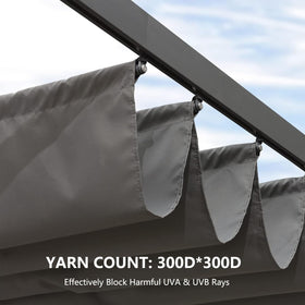 BOJAVOM six-pole openings simplify pergola installation