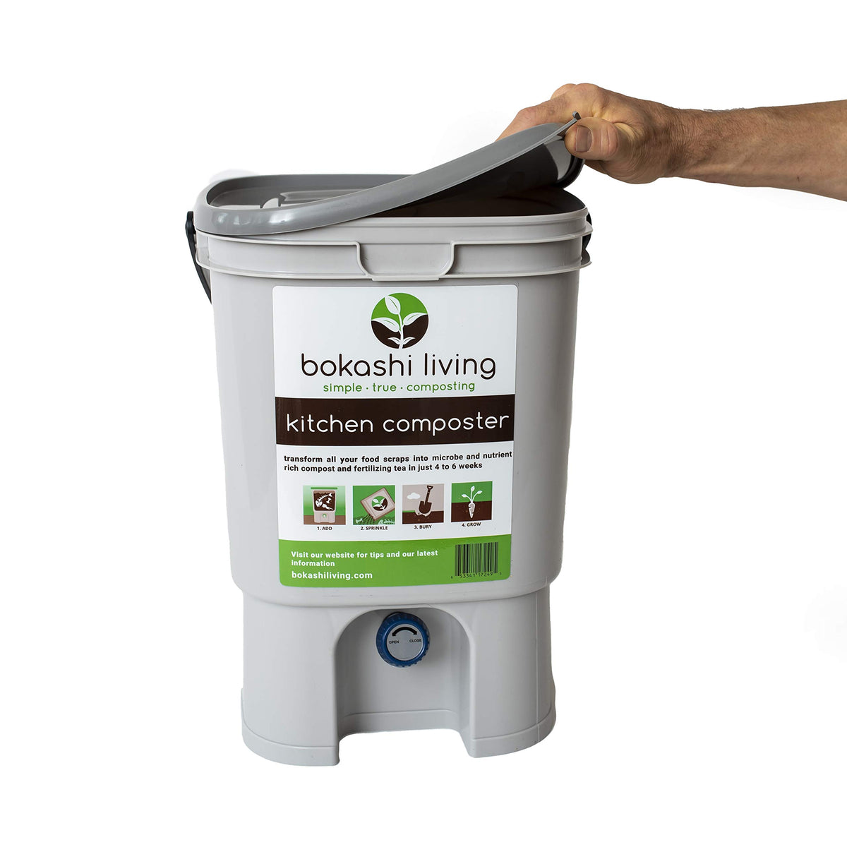 Bokashi Living bokashi bran bags ready for quick fermentation and odor control.