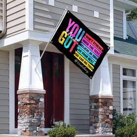 Bolcagob Bruh flag ideal as dorm room decor or classroom display