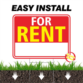 BOLDVANTIX For Rent sign at property entrance boosts rental message clarity.