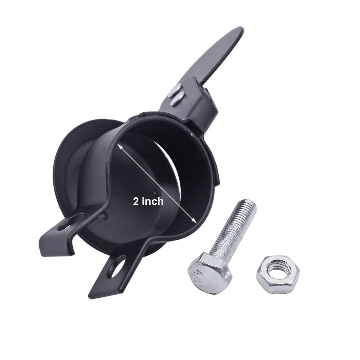 BOLEWIN cap for 213998M1 compatibility guards the exhaust outlet on compatible tractors.