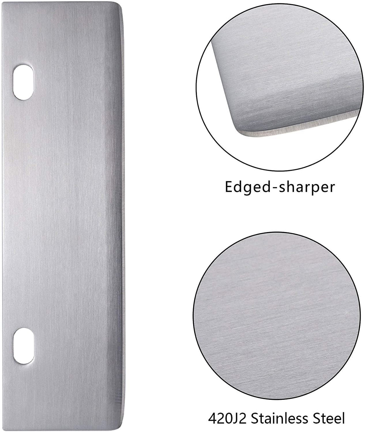 BOLEXINO easy-install blade for effortless replacement and maintained scraper performance
