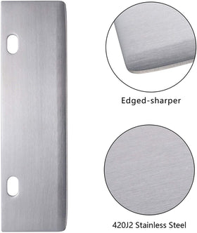 BOLEXINO easy-install blade for effortless replacement and maintained scraper performance