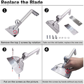 BOLEXINO durable blade for everyday use on flat-top grills and teppanyaki