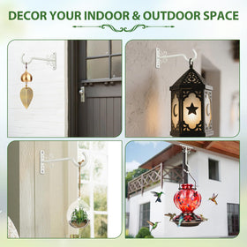BOLITE garden entryway decor hanger enhancing foyer and pathway visuals.