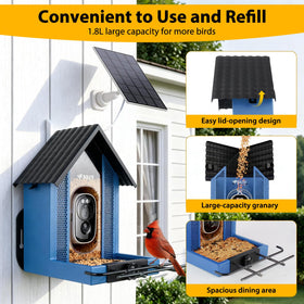Bolite gift ready smart feeder for nature lovers