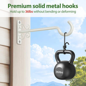 BOLITE lantern hanger adds ambient lighting to porches and entryways