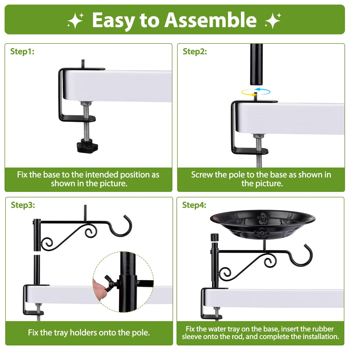 BOLITE outdoor garden accessory for bird watching in any season