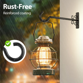 BOLITE outdoor lantern hanger on wall for cozy lighting