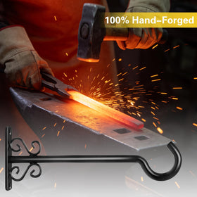 BOLITE durable black wall hook ready for indoor and outdoor use