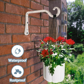 BOLITE Hangers for lanterns provide rustic decor and reliable wall mounting