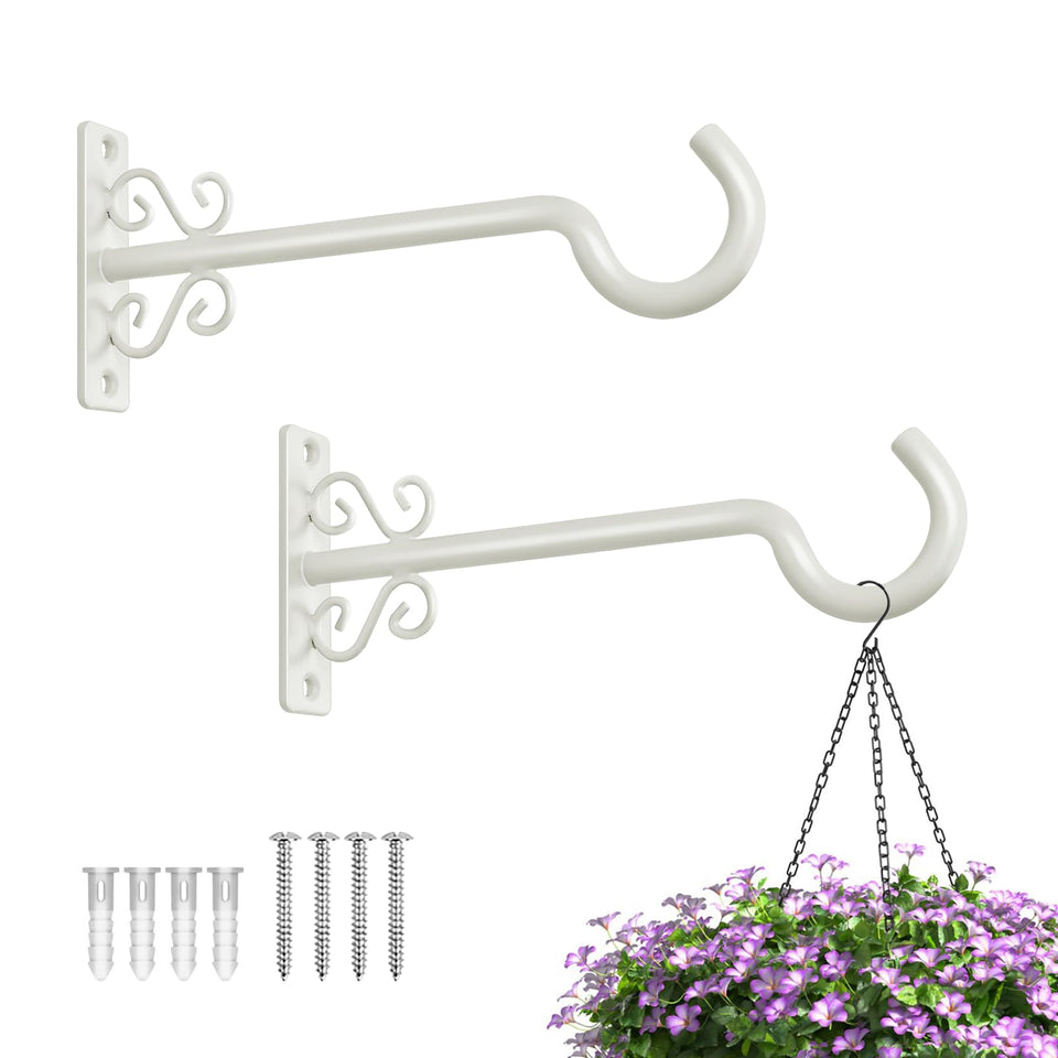 BOLITE wall-hook decorative plant hanger for durable indoor and outdoor display