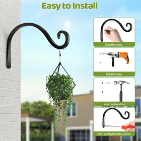 BOLITE versatile hanging solution ready for planters, lanterns, or chimes