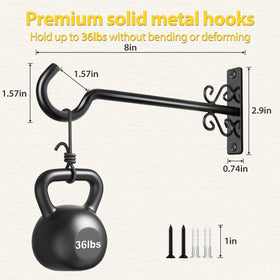 BOLITE wind chime hanger keeps chimes secure and stylish
