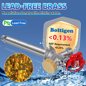 Boltigen 3/4in GHT hose bib outlet for garden hoses