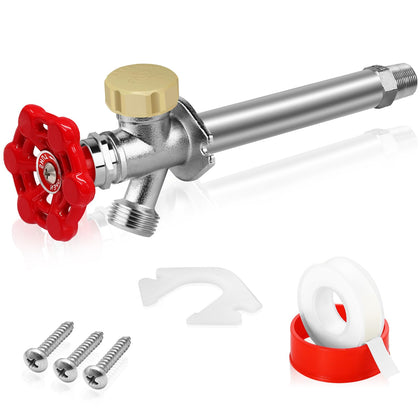 Boltigen 8inch anti-siphon sillcock, leak-free outdoor connection