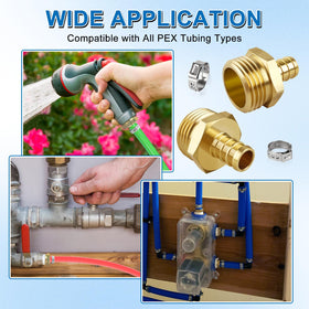 Boltigen car-wash-ready connector helps quick hose extensions with secure fit.