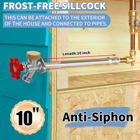Boltigen lead-free brass faucet safe for potable water use.